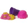 Kinetic Sand Zmrzlinový kornout tekutý písek voňavý 2 barvy