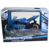 Motorka závodní motocykl kovový 11cm se stojánkem 4 barvy