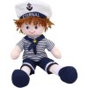 Panenka Natálka soft látková textilní námořník hadrový panák 2 druhy