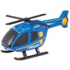 Teamsterz helikoptéra modrá na baterie vrtulník Policie plast Světlo Zvuk