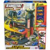 Teamsterz garáž dvoupatrová s výtahem herní set s 5 autíčky kov/plast