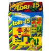 LORI 015 Stavebnice polytechnická ZOO 62 dílků plast v krabici 15