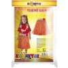 KARNEVAL Sukně Hawaii 45cm oranžová (104-150cm) 3-10 let KOSTÝM