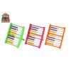 Počítadlo 90 kuliček plast 11x15cm 3 barvy 24ks v boxu