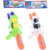 Pistole vodní 35cm se zásobníkem na vodu 3 barvy plast v sáčku