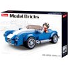 SLUBAN Model Bricks Auto sportovní kabriolet 169 dílků + 1 figurka STAVEBNICE