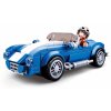 SLUBAN Model Bricks Auto sportovní kabriolet 169 dílků + 1 figurka STAVEBNICE
