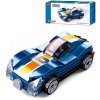 SLUBAN Power Bricks Auto modrý sporťák zpětný chod 52 dílků STAVEBNICE