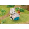 Sylvanian Families Průzkumný set 2 figurky Latte kočky bratr a miminko s doplňky