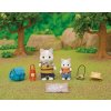 Sylvanian Families Průzkumný set 2 figurky Latte kočky bratr a miminko s doplňky