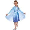 KARNEVAL Šaty Elsa Frozen vel. XS (94-109cm) 3-4 let KOSTÝM