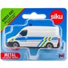 SIKU Auto Van česká Policie stříbrná dodávka CZ design kovový model