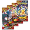 Hra Pokémon TCG SV08 Surging Sparks booster sada 10 karet v sáčku