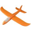 Letadlo soft házecí polystyrenové 34cm 4 barvy na házení na baterie Světlo