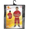 KARNEVAL Šaty záchranář český potisk vel. M (117-128cm) 6-8 let *KOSTÝM*