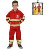 KARNEVAL Šaty záchranář český potisk vel. M (117-128cm) 6-8 let *KOSTÝM*