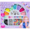 Korálky navlékací s přívěsky kreativní set výroba dětské fashion bižuterie