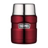 style termoska na jidlo se skladaci lzici a salkem cervena 470 ml 1453546720181215145714