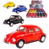 KINSMART Auto retro Volkswagen Classical Beetle kov PB 13cm 4 barvy