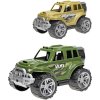 Auto SUV vojenské 35cm army džíp velká kola 2 druhy plast
