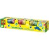 SES CREATIVE Barvy základní prstové baby set 4x 110ml v kelímku
