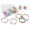 GRAFIX Navlékací korálky s přívěsky kreativní set výroba náramků v boxu plast