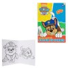 Malování podle čísel pracovní sešit se samolepkami Tlapková patrola/Paw Patrol 21x29,5cm