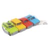 Sada aut/autíček 4ks plast na volný chod v síťce 20x4x10cm 18m+