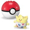 Pokémon Megablok set 2x Pokéball Piplup + Togepi stavebnice 41 dílků