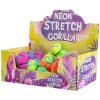Gorila super strečová neonová antistresové zvířátko natahovací 3 barvy