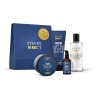 steve s stevuv holici box blue velvet pre shave oil 50ml shaving creme 100ml after shave 14934196142346