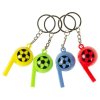 Píšťalka přívěšek na klíče dětská klíčenka 5 barev