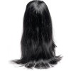 KARNEVAL Paruka dlouhé černé vlasy *KARNEVALOVÝ DOPLNĚK*