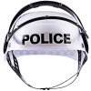 Policejní herní zásahový set helma s pouty a pendrekem plast