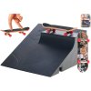 Skateboard prstový fingerboard kovový herní set s rampou