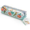 Pouzdro na pera / kosmetiku Butterfly garden průhledný penál Motýlí zahrada