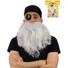 KARNEVAL Pirát set vousy šátek klapka na oko *KARNEVALOVÝ DOPLNĚK*