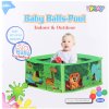 Ohrádka baby bazének set s 50 kuličkami 75x75x30cm pro miminko