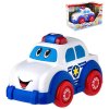 Autíčko baby veselé s obličejem policie na baterie Světlo Zvuk