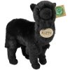 PLYŠ Lama alpaka 23cm černá Eco-Friendly *PLYŠOVÉ HRAČKY*