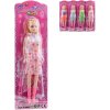 Panenka blondýnka 26cm fashion módní letní šaty 4 druhy