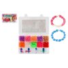 Kreativní sada Udělej si svůj náramek - pletací stav a gumičky 2400ks v pl. krabici 28x17x6cm