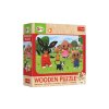 Puzzle dřevěné 24 dílků Králíček Bing/Bing Bunny 28x19,5cm v krabici 20x20x5cm