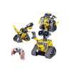 Stavebnice iM.MASTER 3v1 programovatelný robot RC plast 2,4GHz 434dílků na bat. v krabici 31x23cm