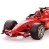 Auto závodní formule červená na setrvačník na baterie Zvuk
