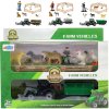 Farma herní set traktor s přívěsem s farmářem a zvířátky 4 druhy
