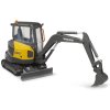 BRUDER 02465 Minibagr rypadlo Volvo ECR40 1:16 plast