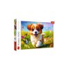 Puzzle Veselé štěně 500 dílků 48x34cm v krabici 40x27x4,5cm