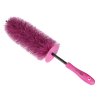 Kartáč na čištění ráfků kol auta CAR DETAILING TIRE BRUSH PINK SIXTOL