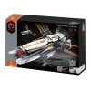 Stavebnice iM.MASTER vesmírná loď s mechanickým pohonem plast 1229 dílků v krabici 40x27x9cm